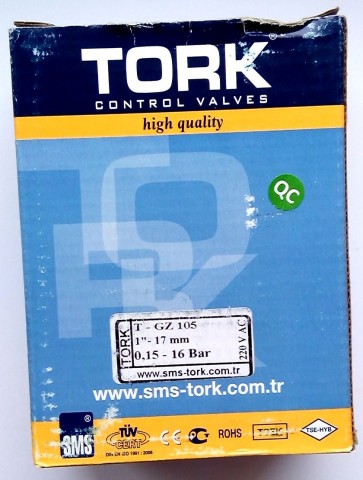 Соленоидный клапан TORK S102005170N230/50AC(Т-GZ105) НЗ ДУ25
