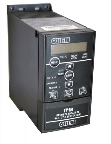 Однофазный преобразователь частоты 1,5 кВт ПЧВ102-1К5-А 6,7А