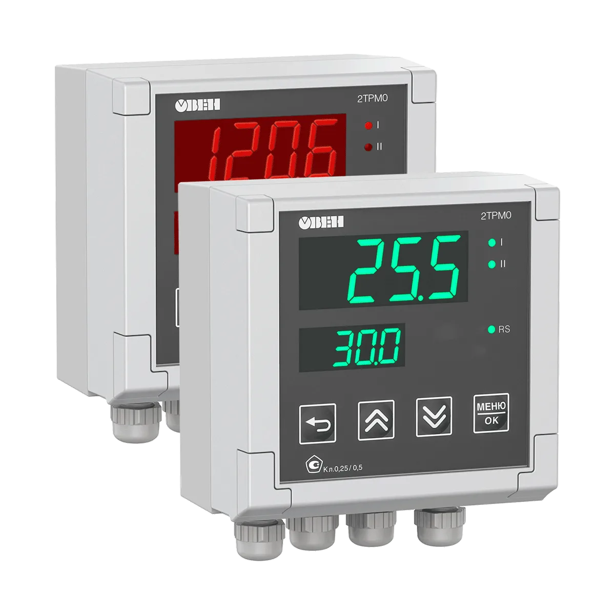 2ТРМ0 двухканальный измеритель с интерфейсом RS-485
